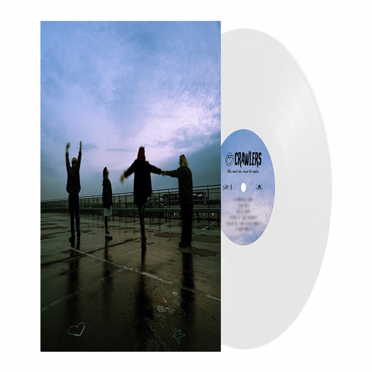Crawlers : The Mess We Seem To Make (White Vinyl)