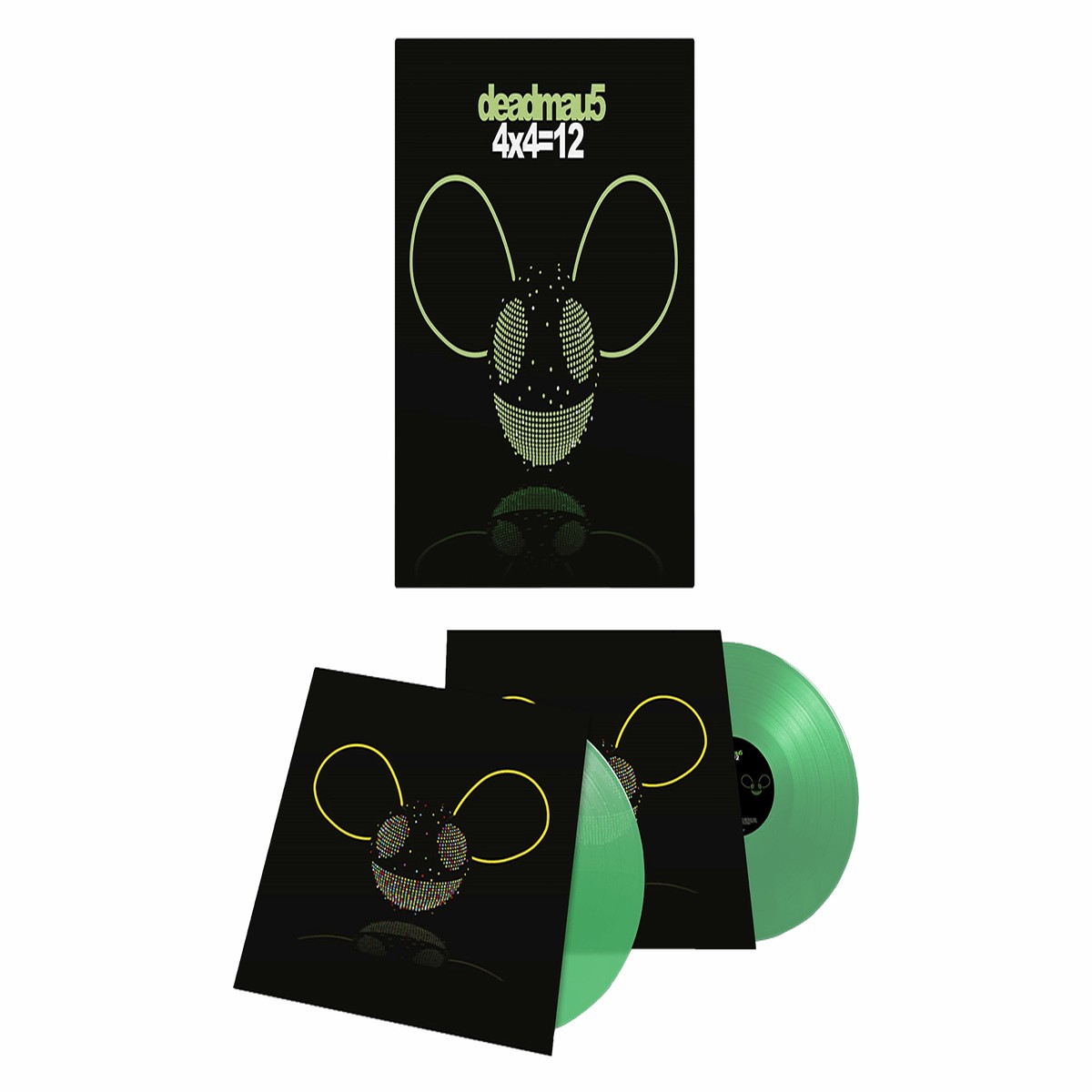 deadmau5 : 44=12 (Green Vinyl)