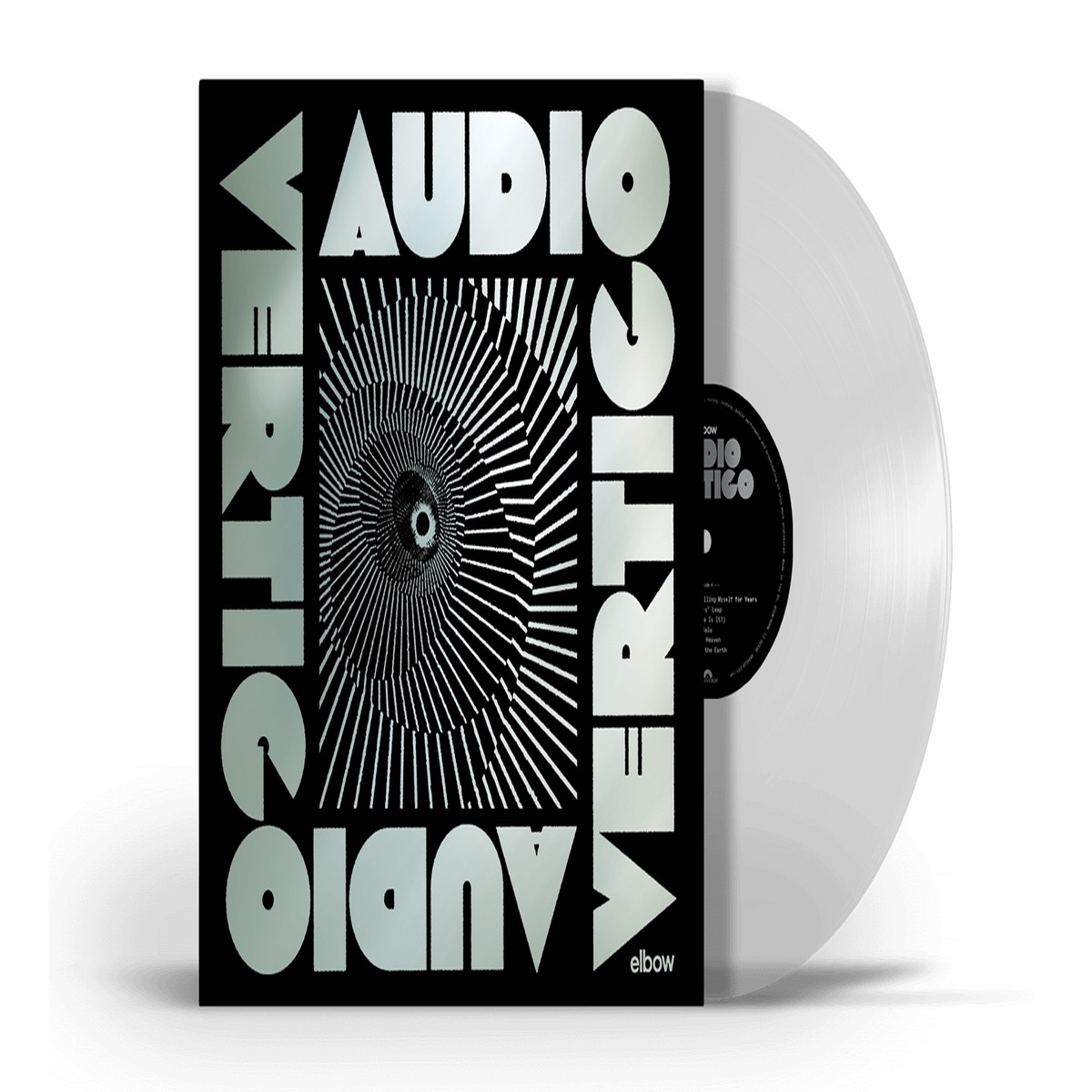 Elbow : AUDIO VERTIGO (Alt Sleeve Mirror Board Clear Vinyl) (Exclusive to The Record Hub.com)