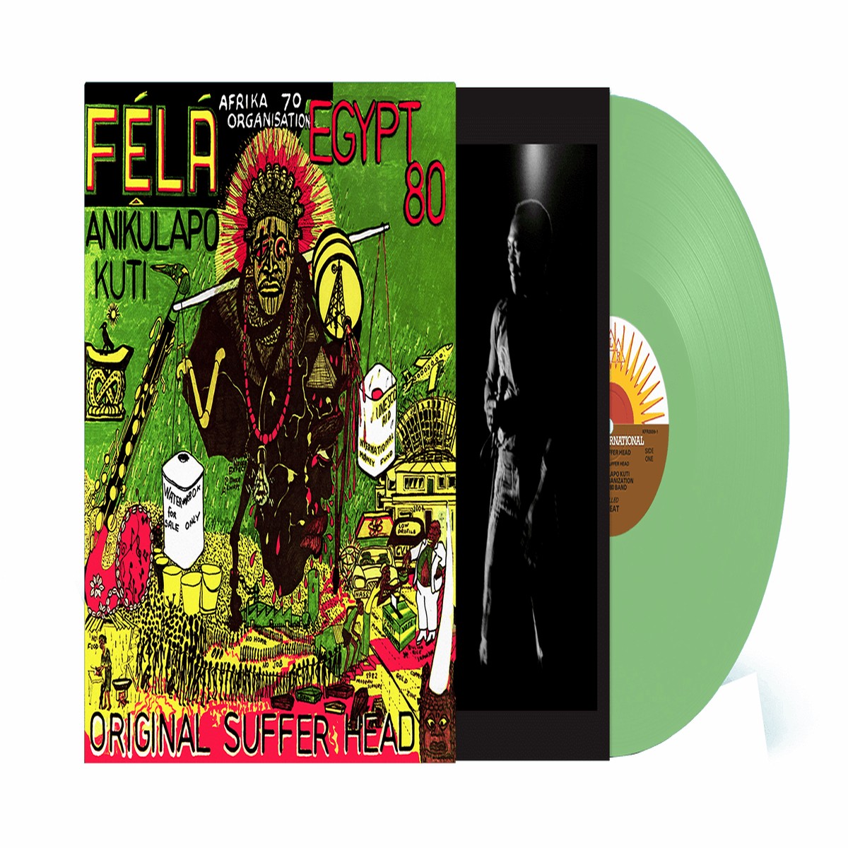 Fela Kuti : Original Suffer Head (Ewuro (opaque light green) Vinyl)