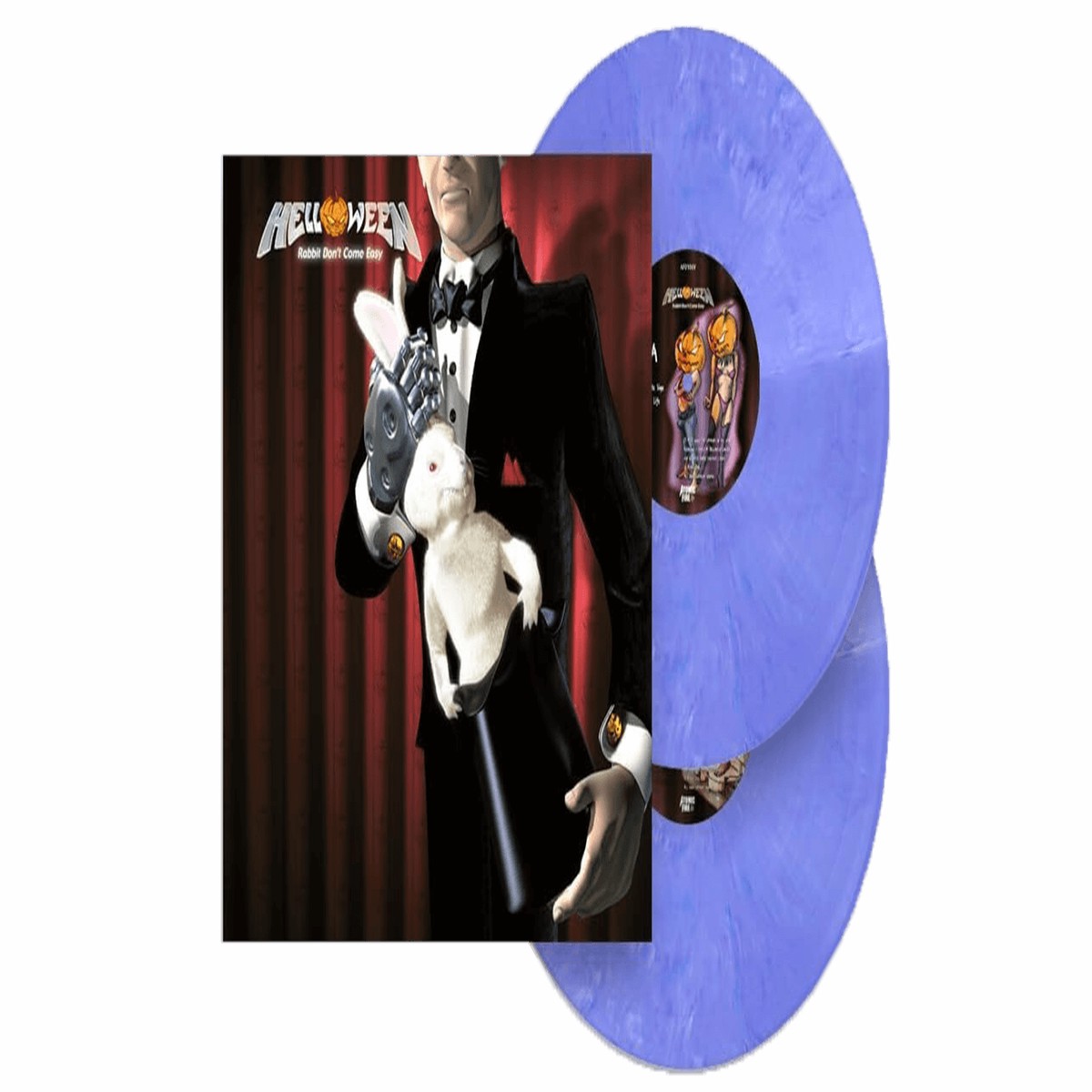 Helloween : Rabbit Don’t Come Easy (White, Purple, Blue Marbled Vinyl)