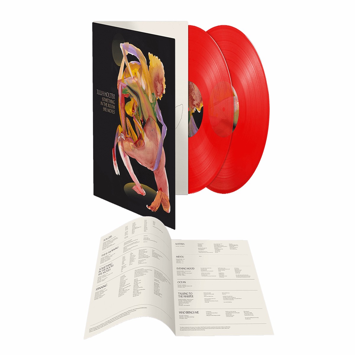 Julia Holter : Something in the Room She Moves (Transparent Red Vinyl)