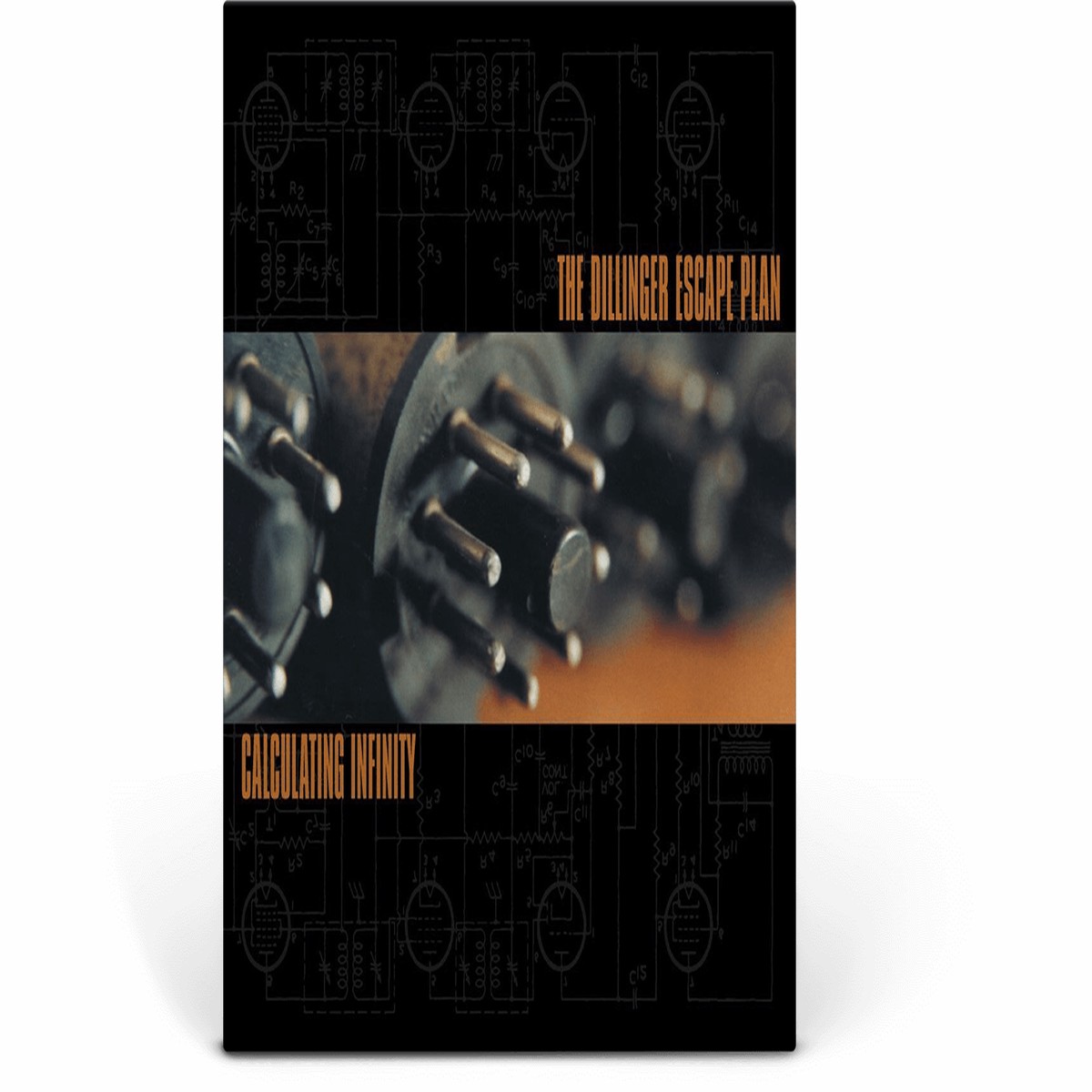 The Dillinger Escape Plan : Calculating Infinity (Halloween Orange / Metallic Silver and Black Vinyl)