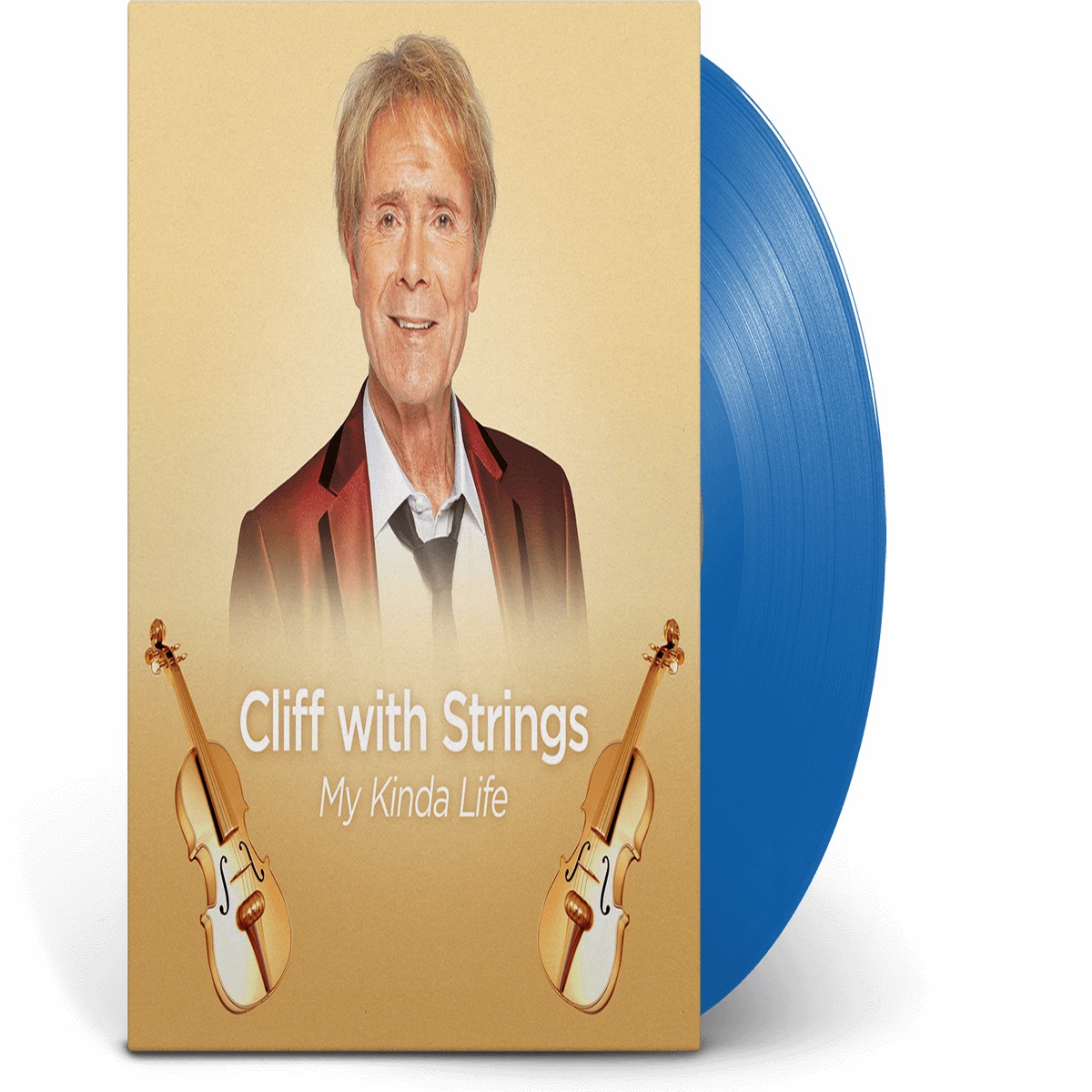 Cliff Richard : Cliff with Strings – My Kinda Life (Blue Vinyl LP)