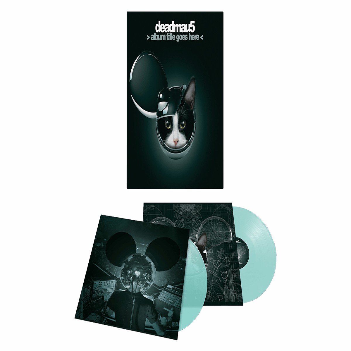 deadmau5 : Album Title Goes Here (Translucent Blue Vinyl)