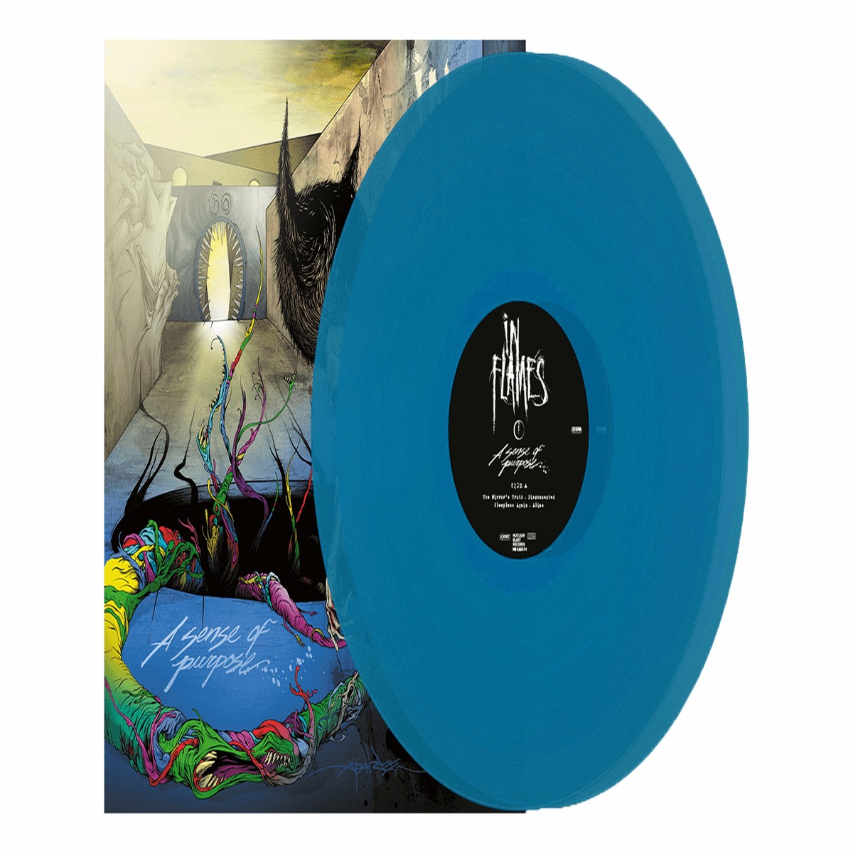 In Flames : A Sense Of Purpose (Etched Ocean Blue Vinyl LP)