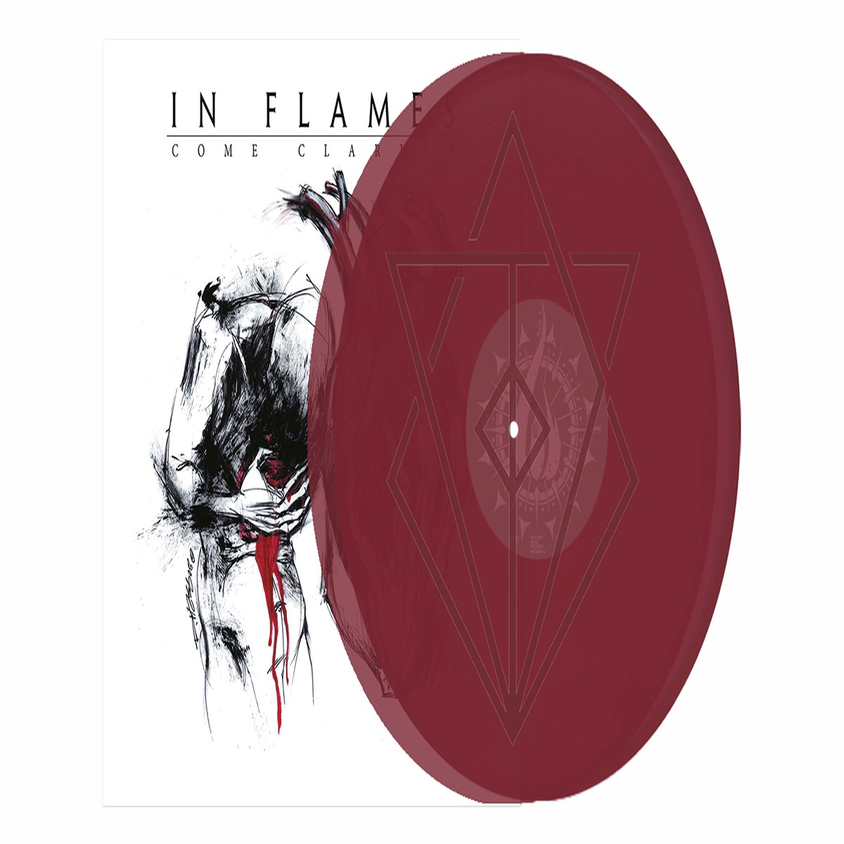 In Flames : Come Clarity (Etched Transparent Violet Vinyl LP)