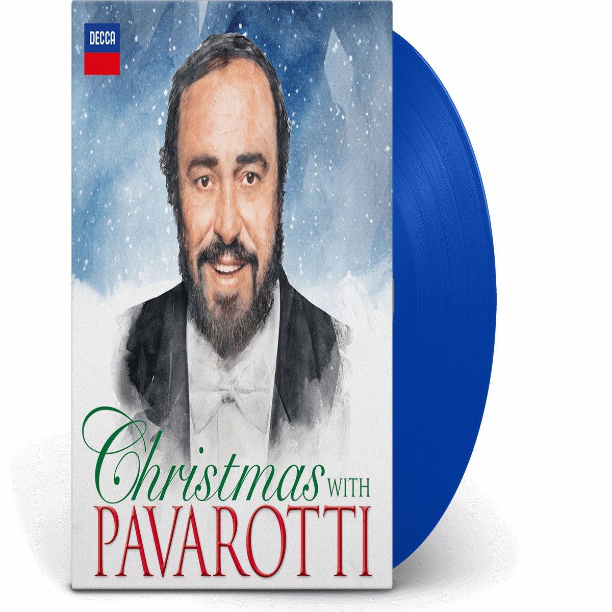 Luciano Pavarotti : Christmas With Pavarotti (Blue Vinyl)
