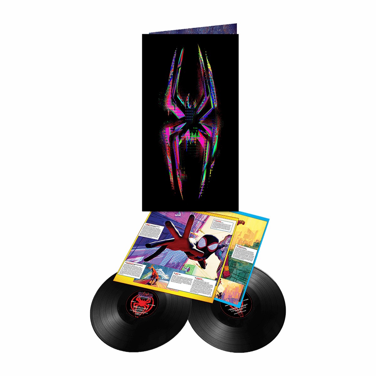 METRO BOOMIN : METRO BOOMIN PRESENTS SPIDER-MAN – ACROSS THE SPIDER-VERSE SOUNDTRACK LTD Black(HEROES VERSION) LP