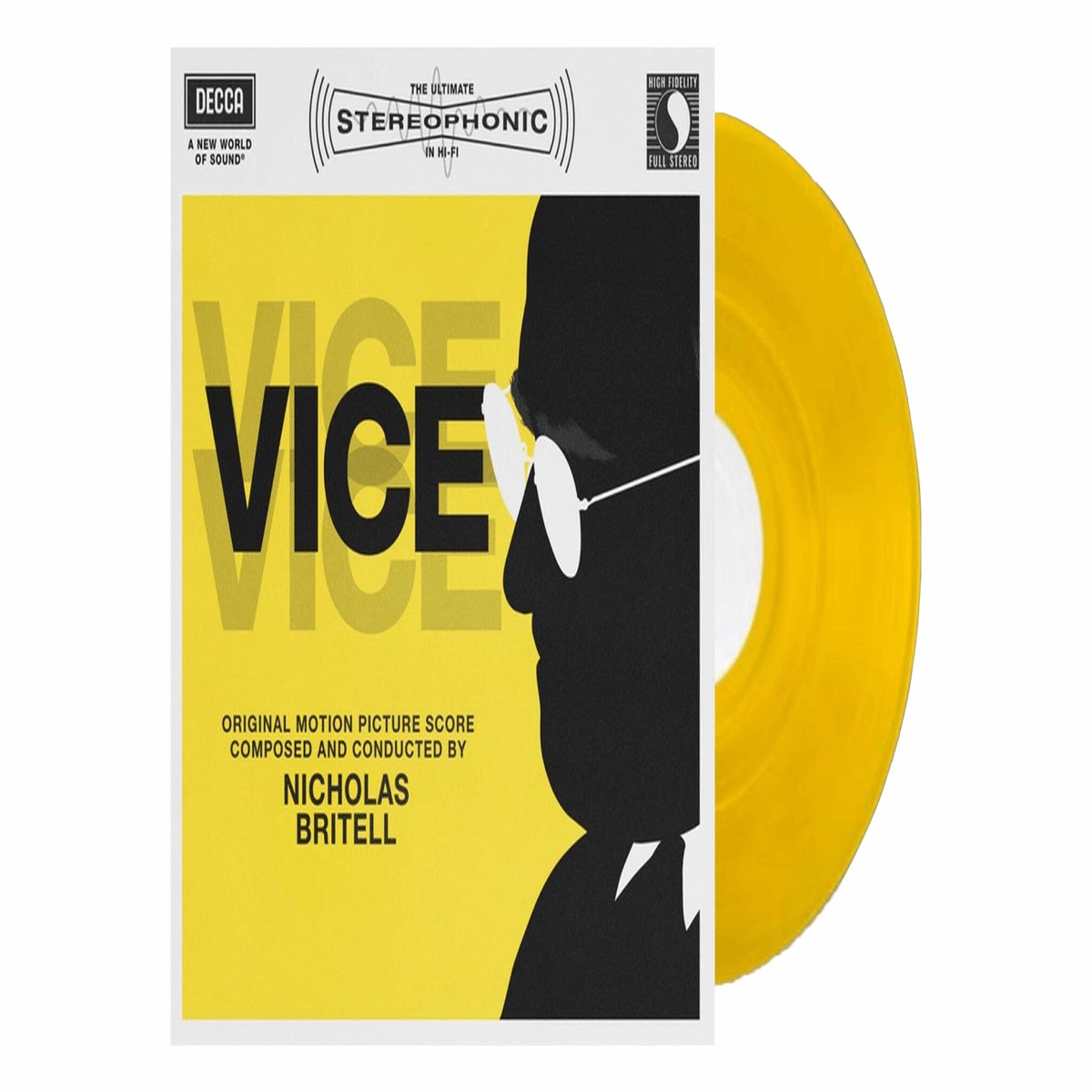 Nicholas Britell : VICE (Original Motion Picture Score) (Yellow Vinyl)