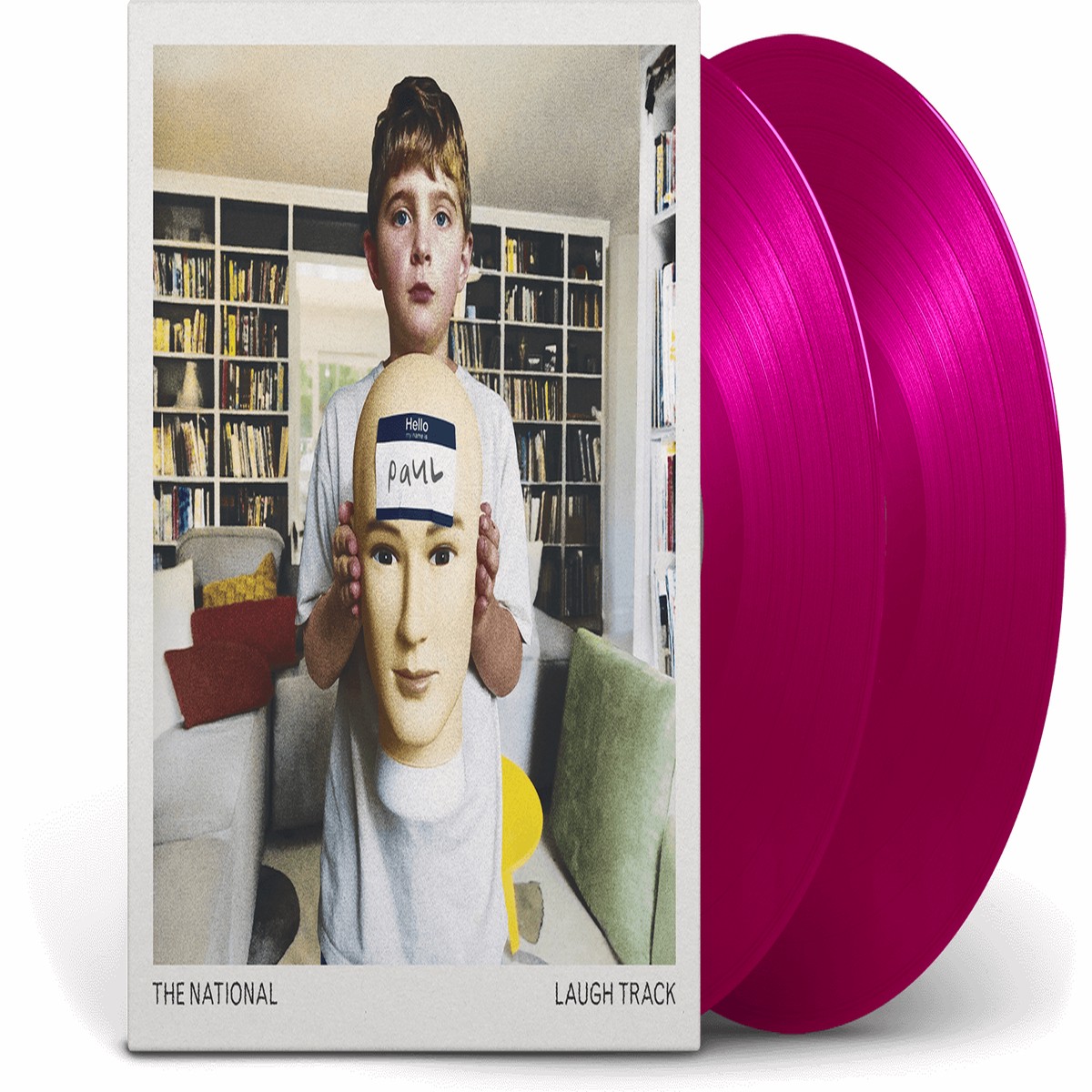 The National : Laugh Track (Pink Vinyl)