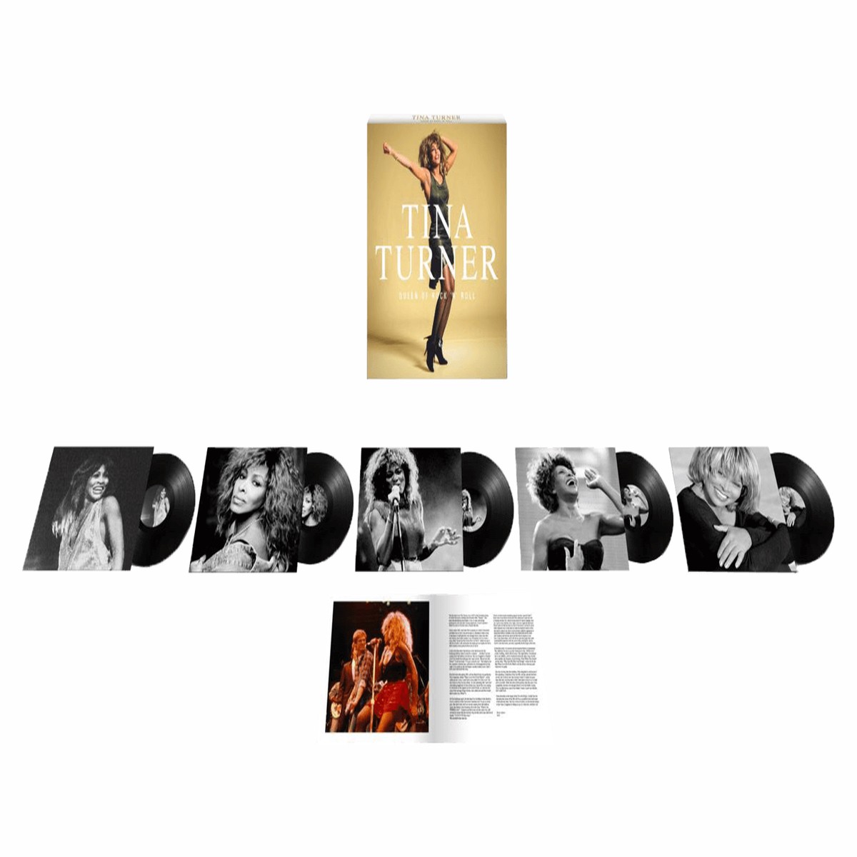 Tina Turner : Queen Of Rock ‘n’ Roll (5LP Set)