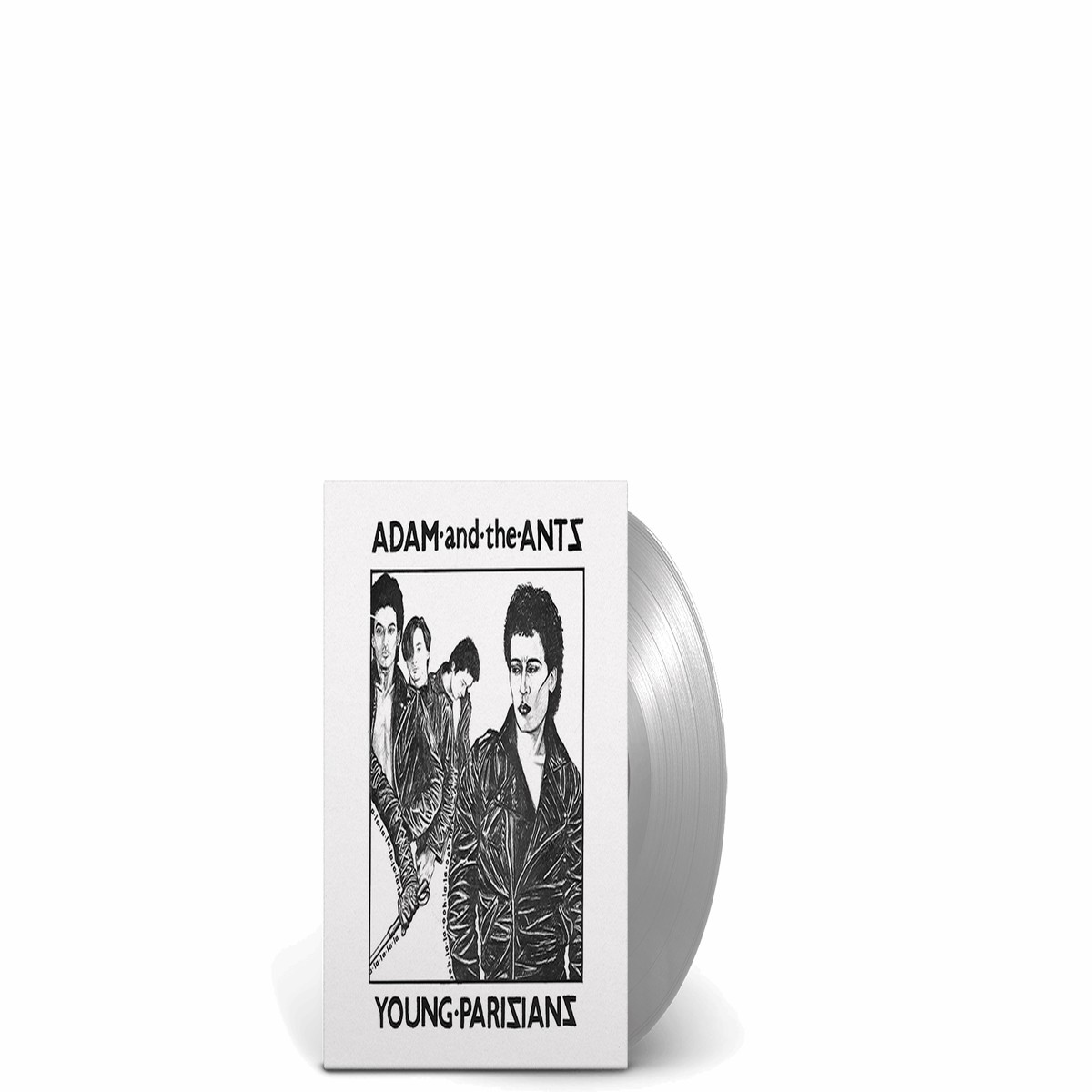 Adam And The Ants : Young Parisians/Lady (Clear Vinyl)