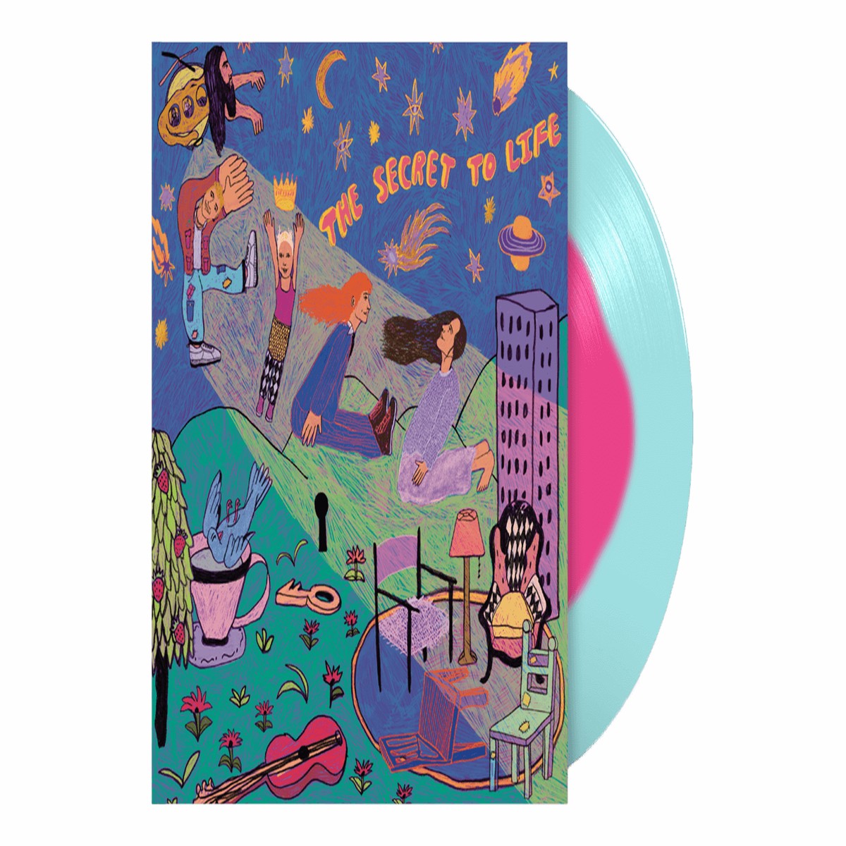 FIZZ : The Secret To Life (Pink Blue Vinyl)