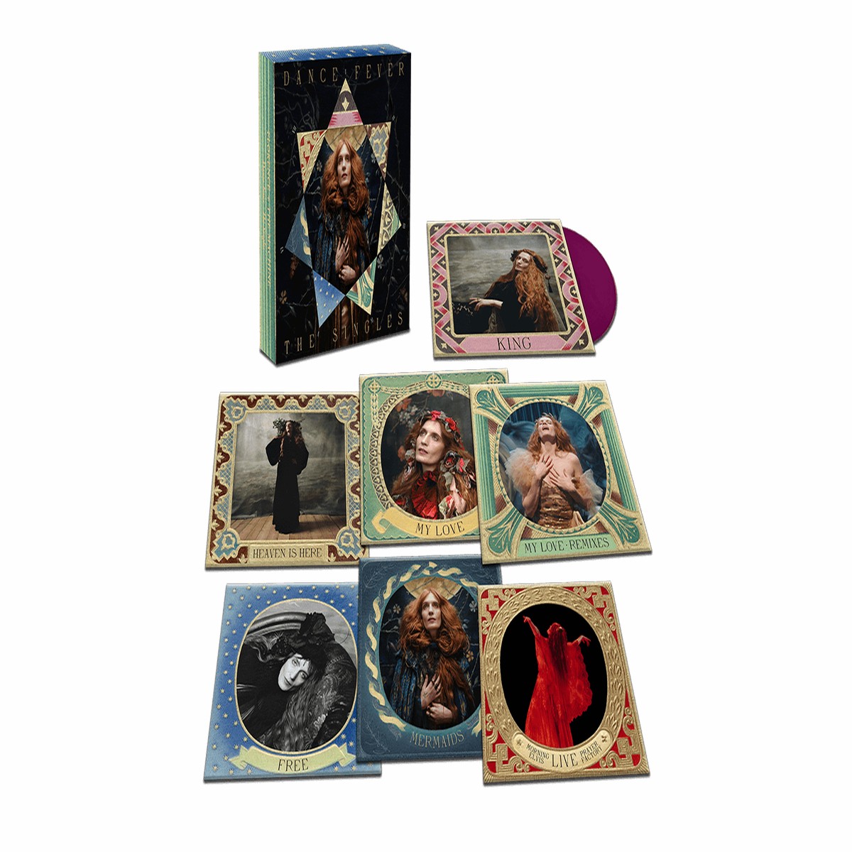 Florence + The Machine : Dance Fever – The Singles 7″ Boxset (Exclusive to The Record Hub.com)