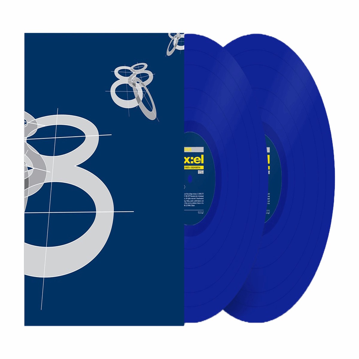 808 State : Ex:el (140g Blue Vinyl)