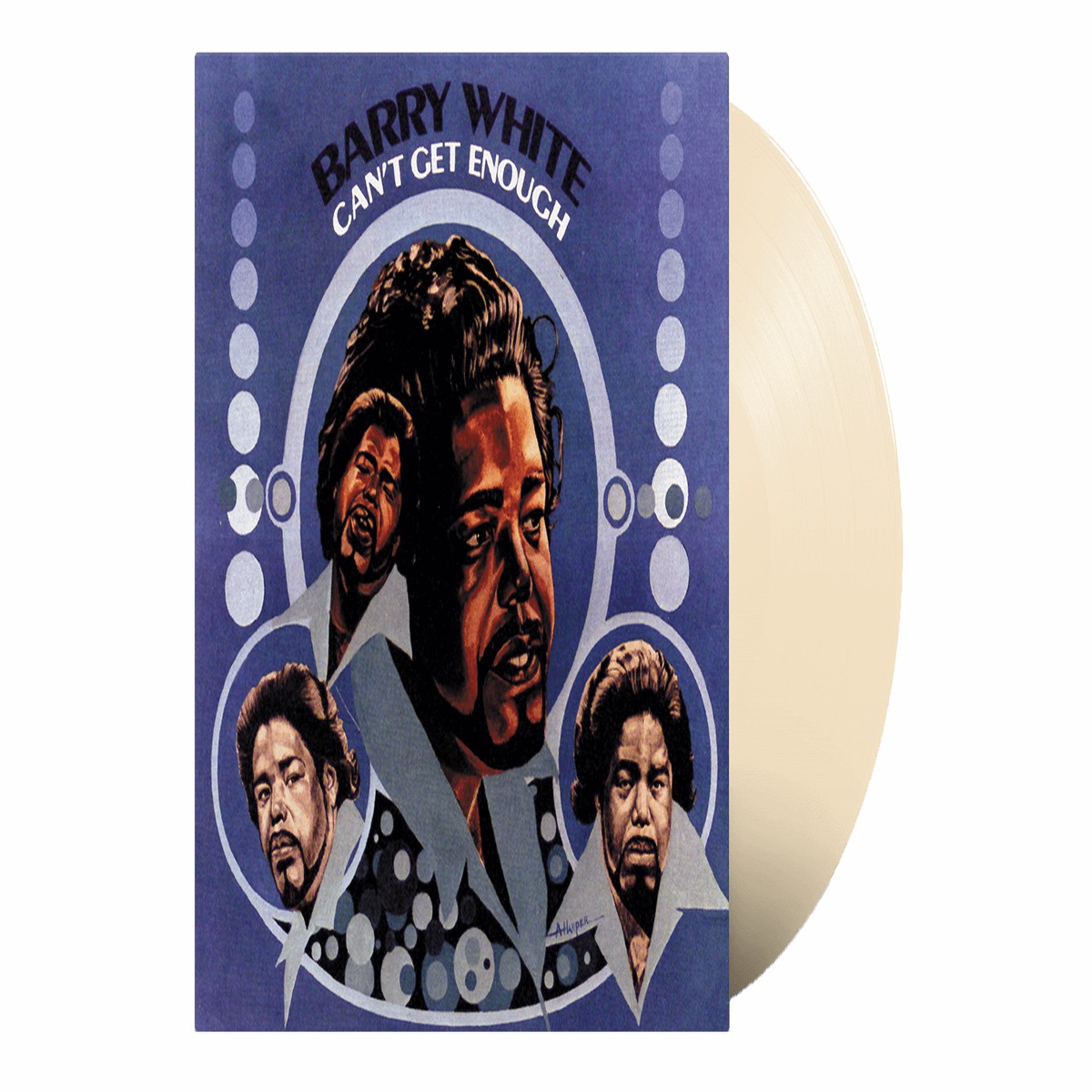 Barry White : Can’t Get Enough (140g Creamy White Vinyl)