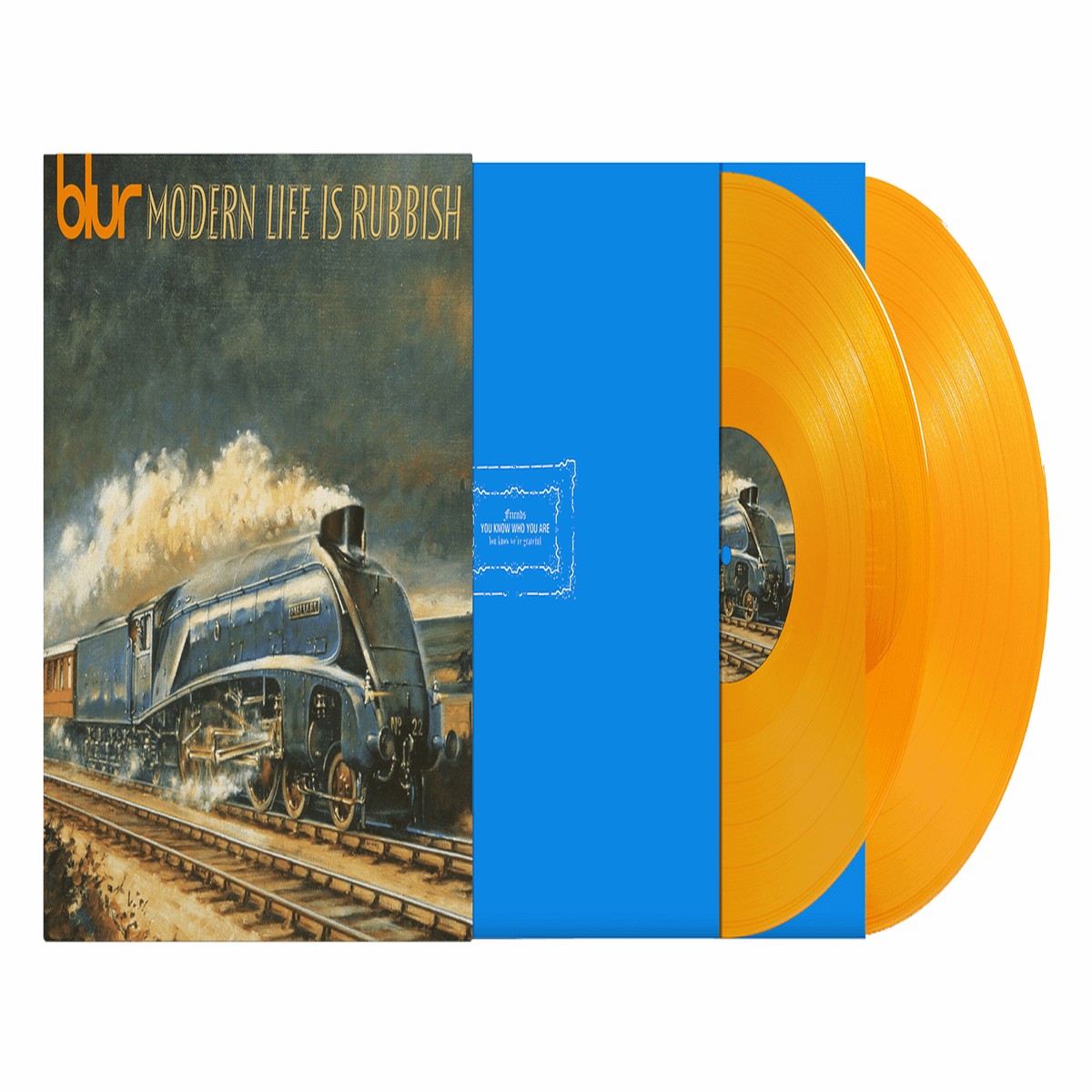 Blur : Modern Life Is Rubbish [National Album Day] (Transparent Orange Vinyl (140g))