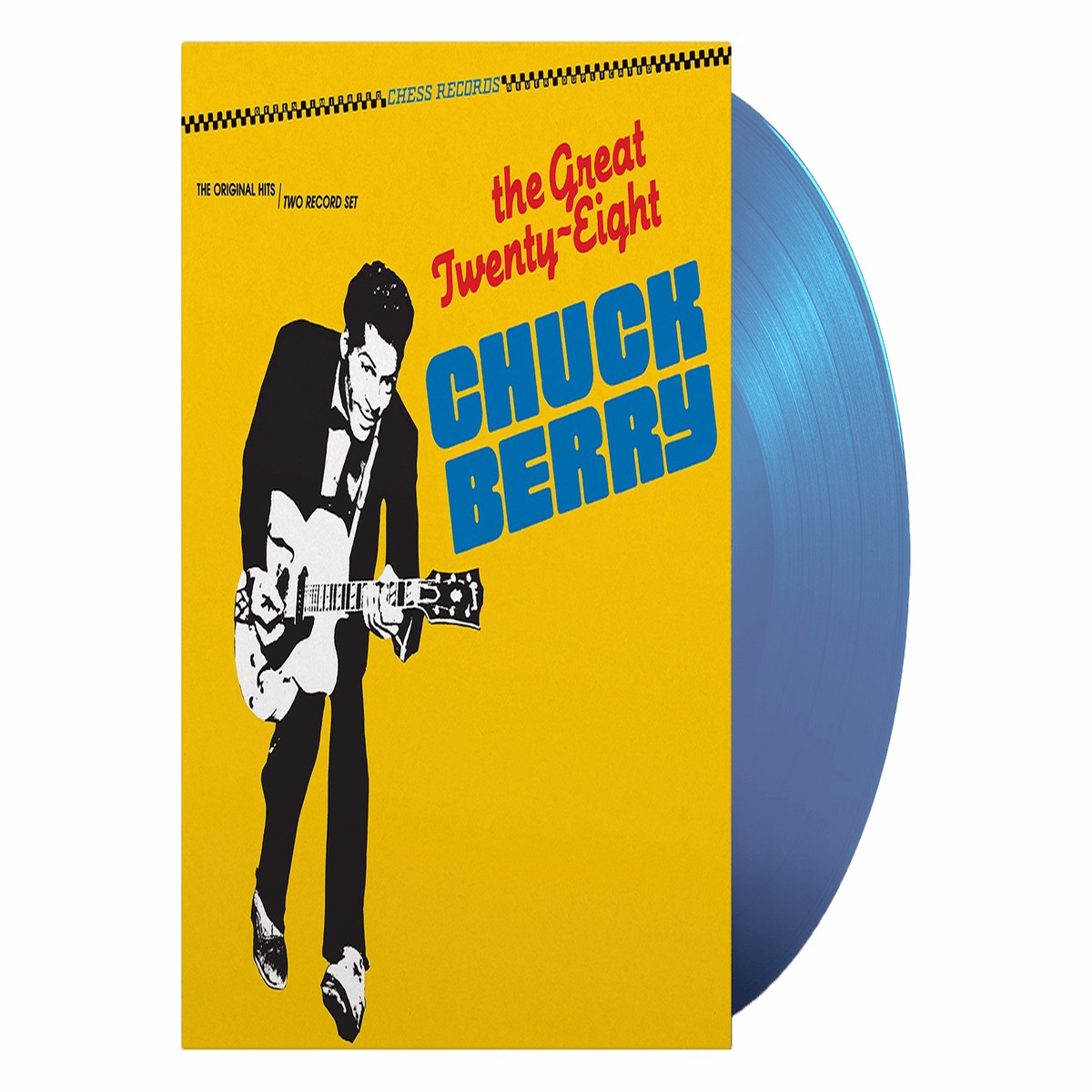 Chuck Berry : The Great Twenty-Eight (140g Trans-Blue Vinyl)