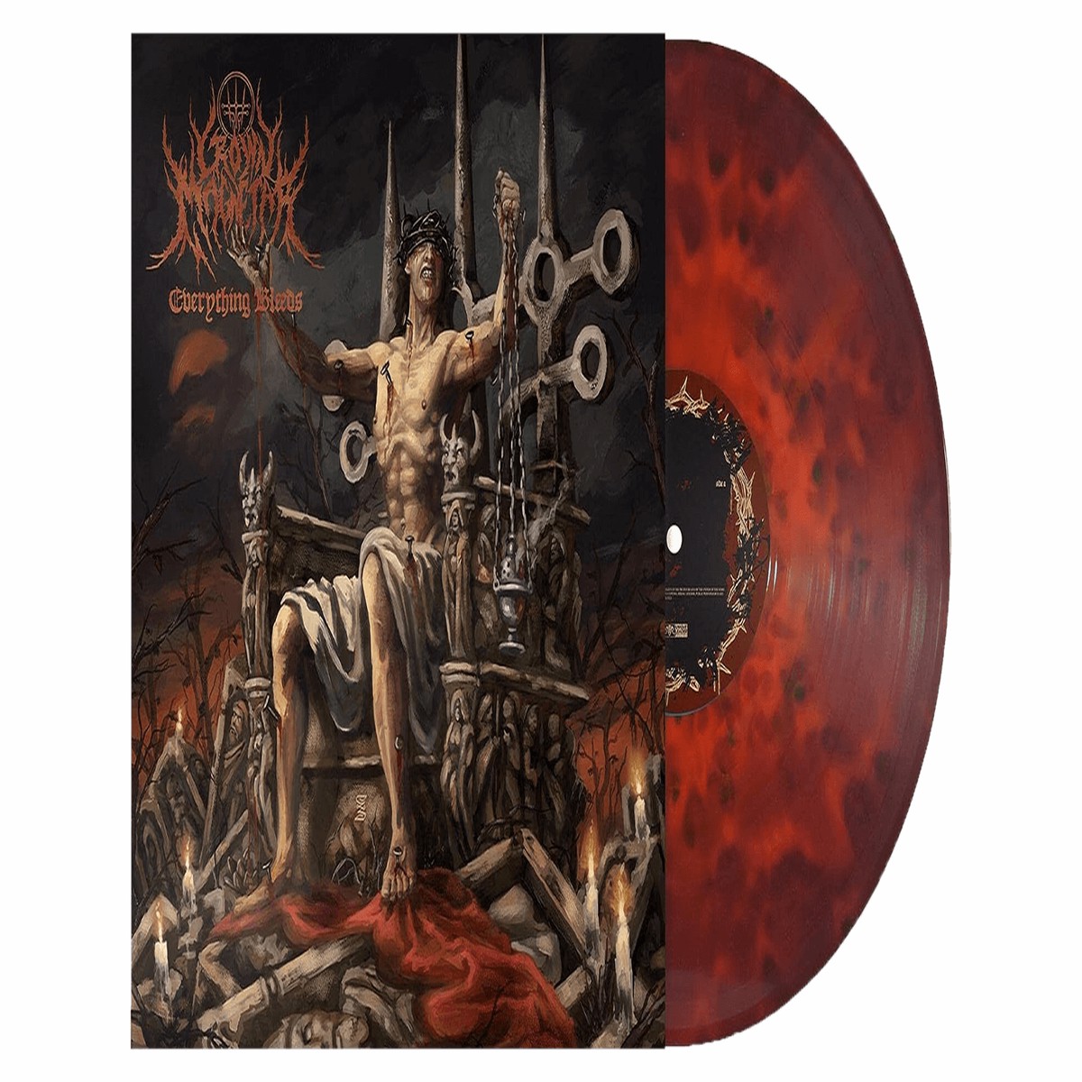 Crown Magnetar : Everything Bleeds (Blood Vinyl)