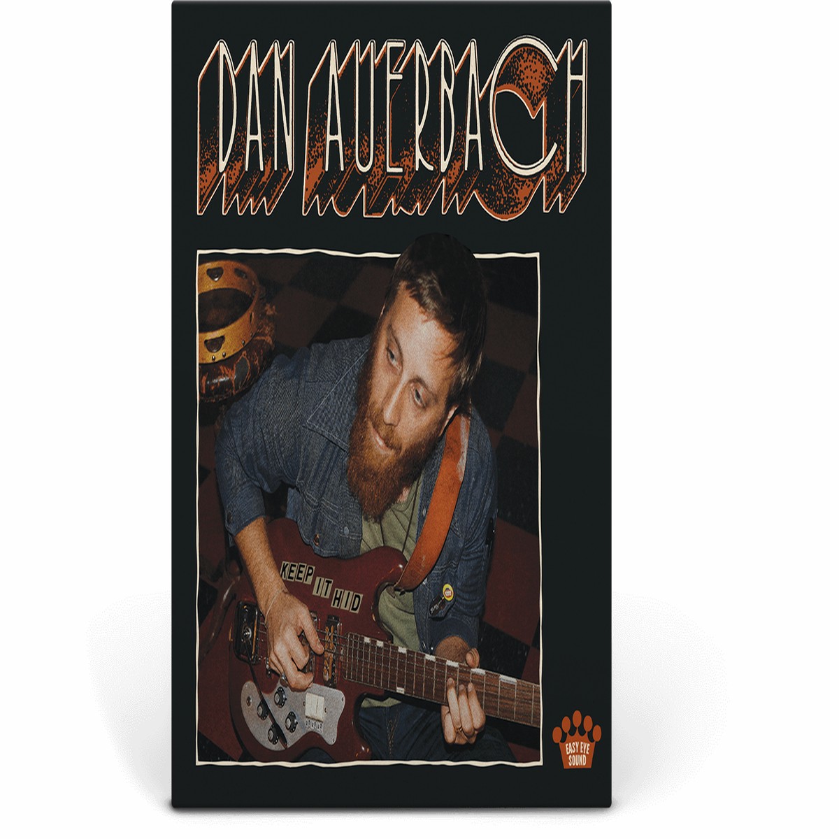 Dan Auerbach : Keep It Hid (Orange & Black Marble)