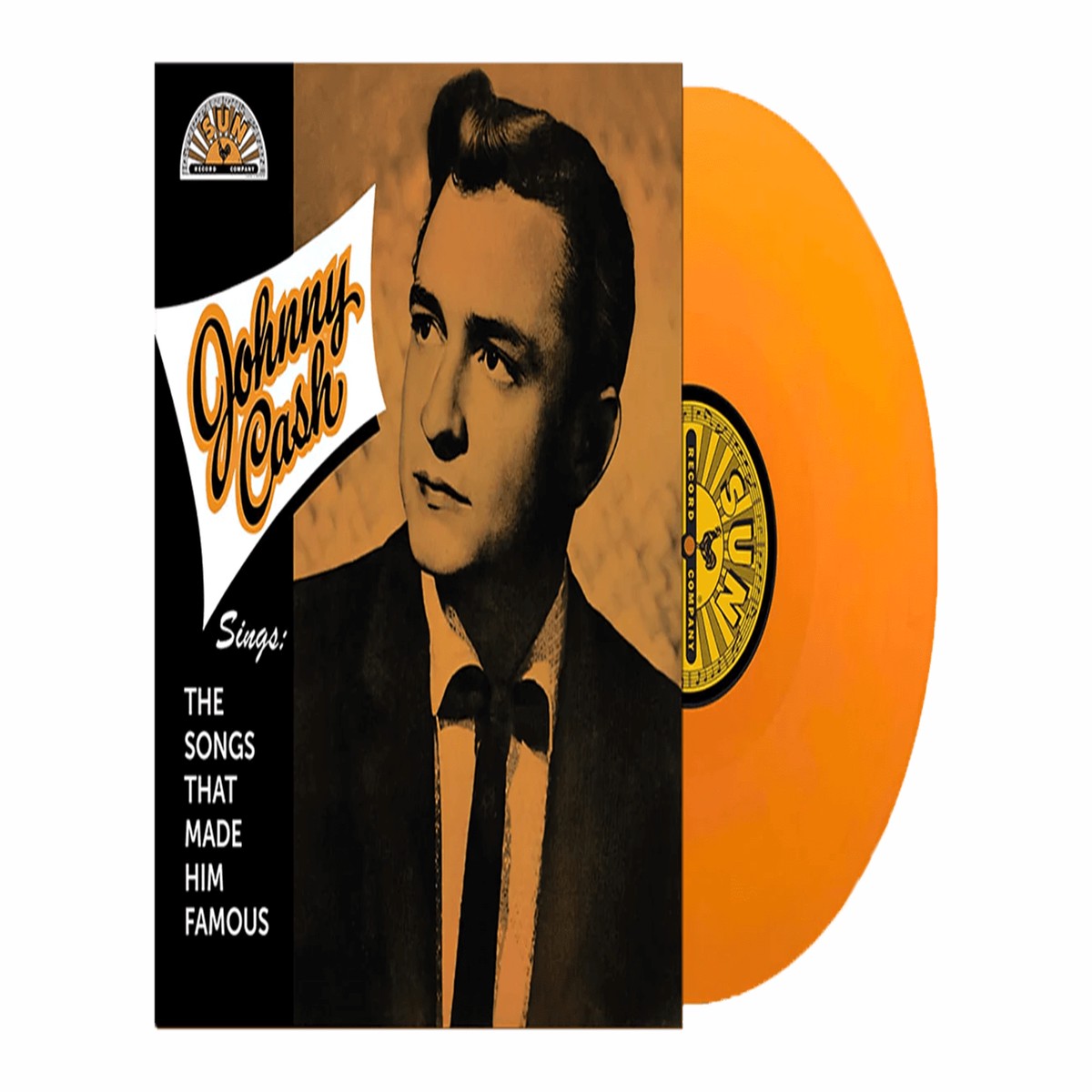 Johnny Cash : Sings The Songs That Made Him Famous (Remastered 2023) (Orange Vinyl)