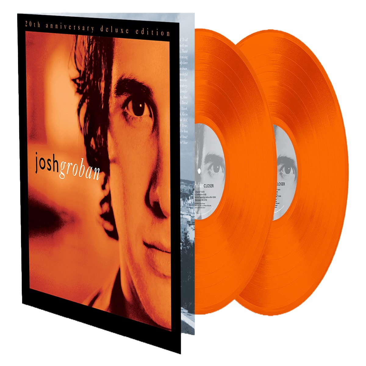 Josh Groban : Closer (20th Anniversary Deluxe Edition) (Orange Vinyl)