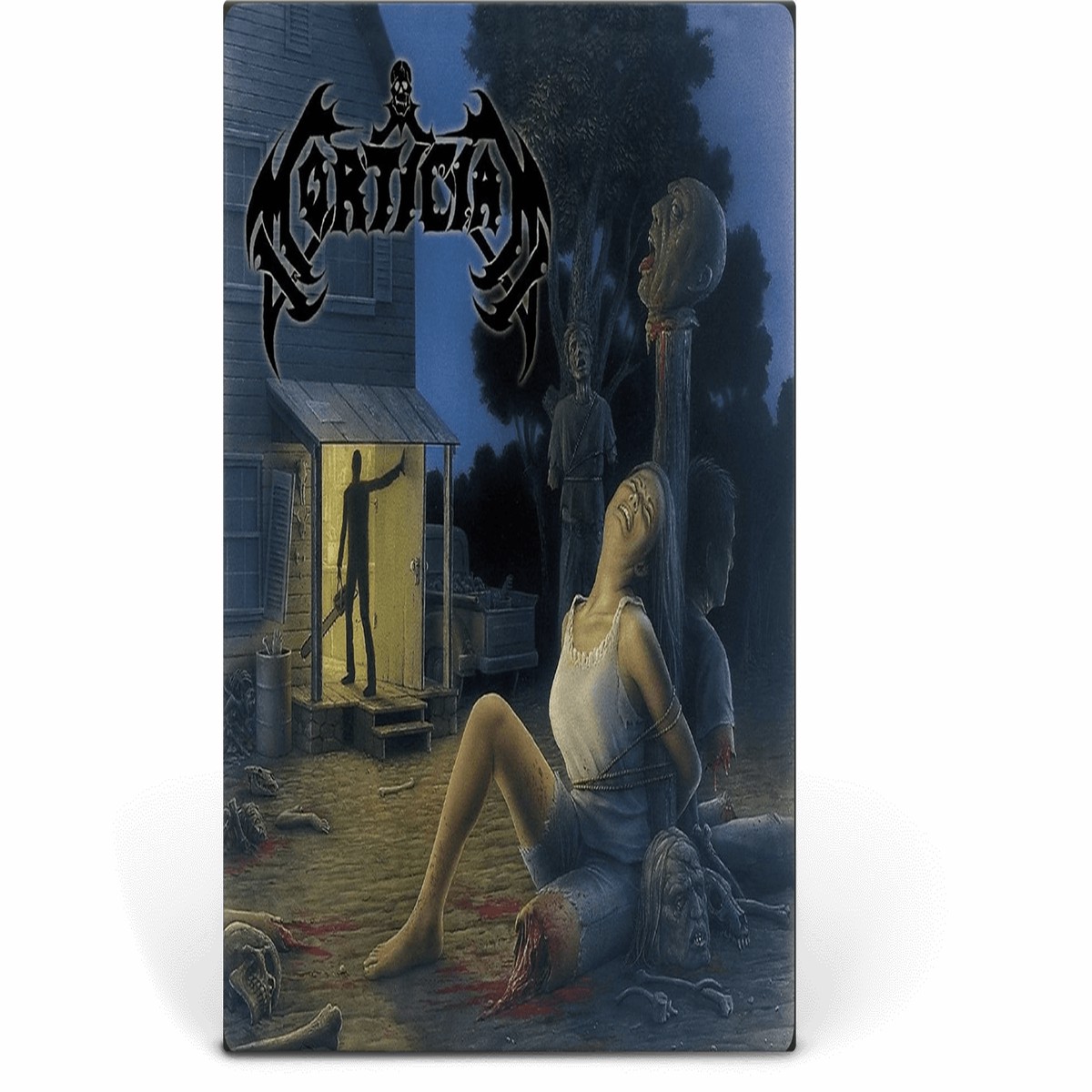 Mortician : Chainsaw Dismemberment (Royal Blue Vinyl w Blood & Black Splatter)