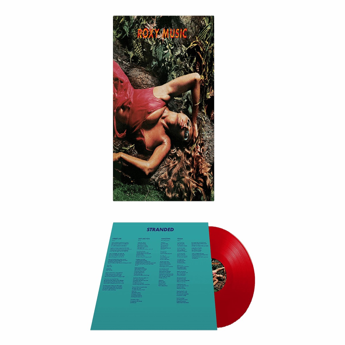 Roxy Music : Stranded (Transparent Red Vinyl)