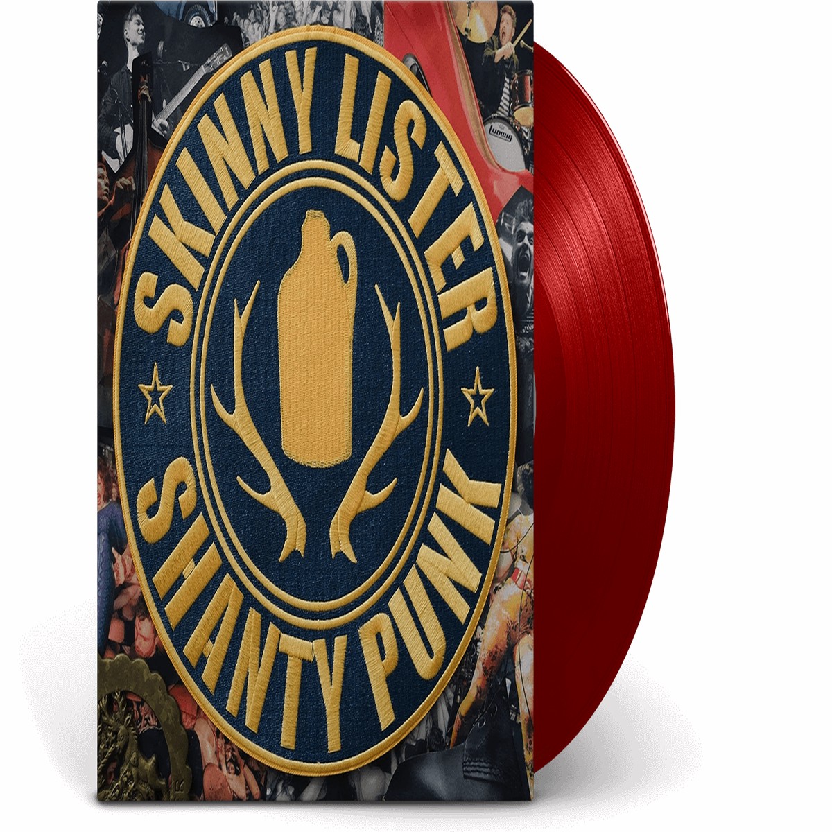 SKINNY LISTER : Shanty Punk (Red Vinyl)