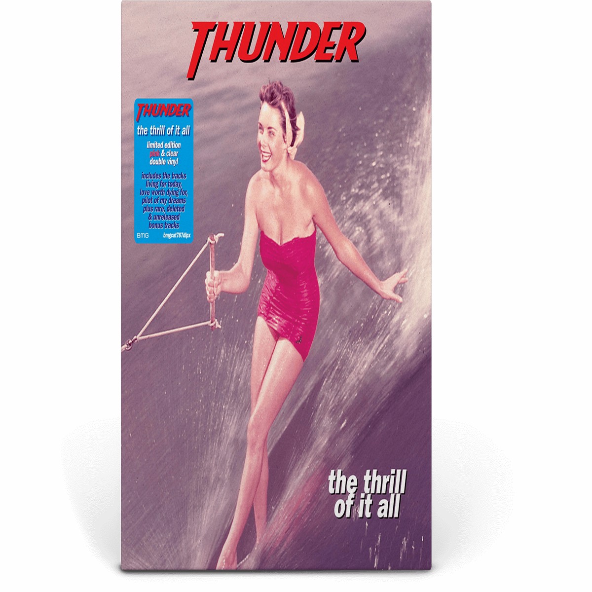 Thunder : The Thrill of It All (Pink and Clear Vinyl)