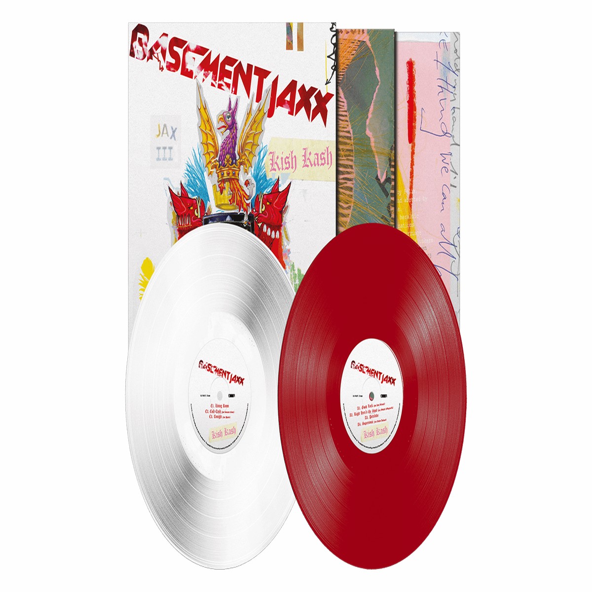 Basement Jaxx : Kish Kash (Ltd Red Vinyl)