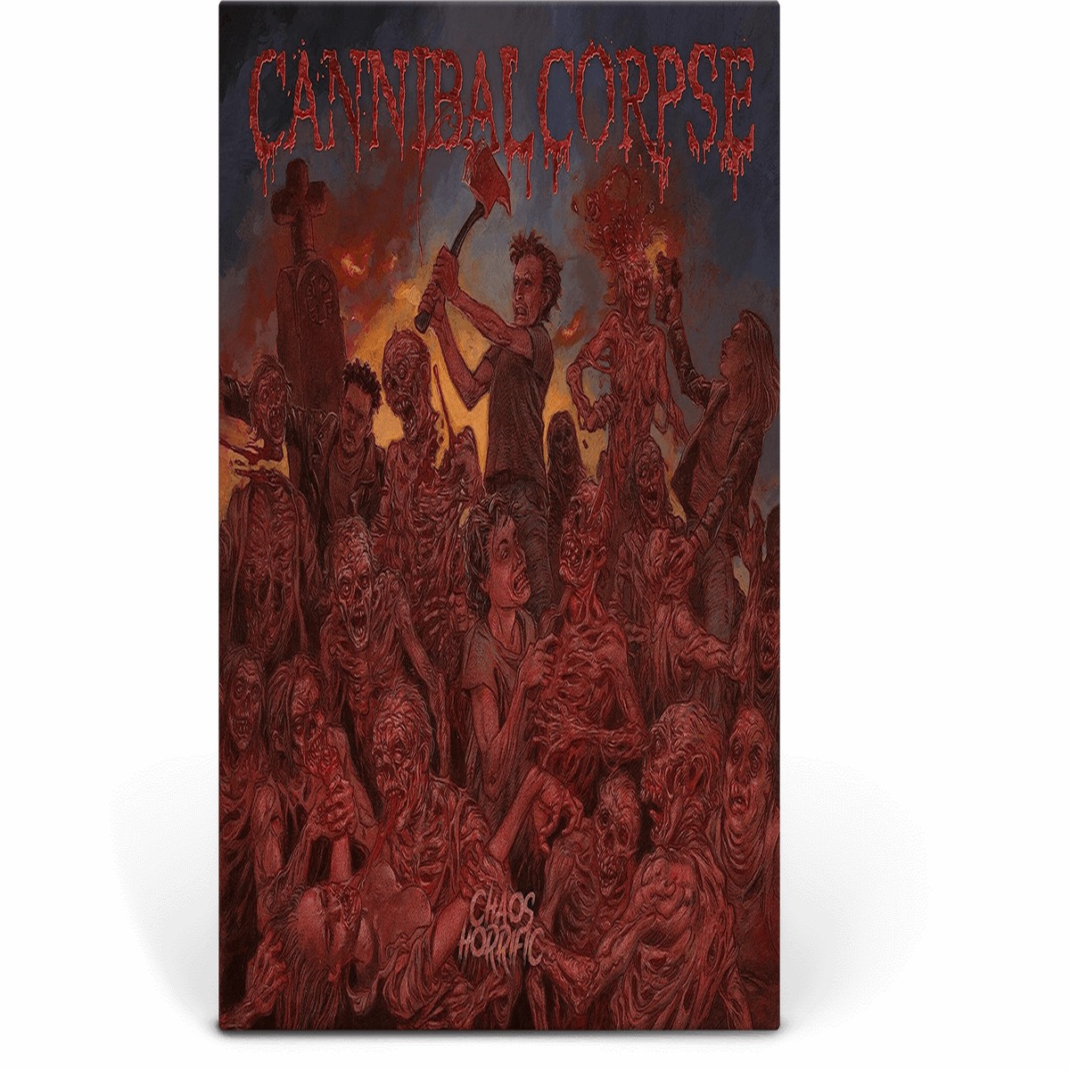 Cannibal Corpse : Chaos Horrific (Burned Flesh Marble Vinyl)