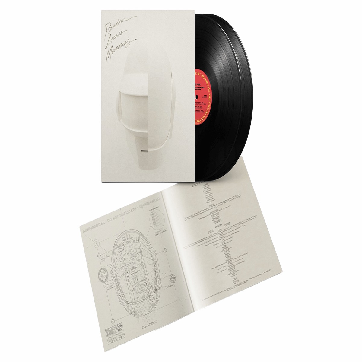Daft Punk : RANDOM ACCESS MEMORIES (DRUMLESS EDITION)