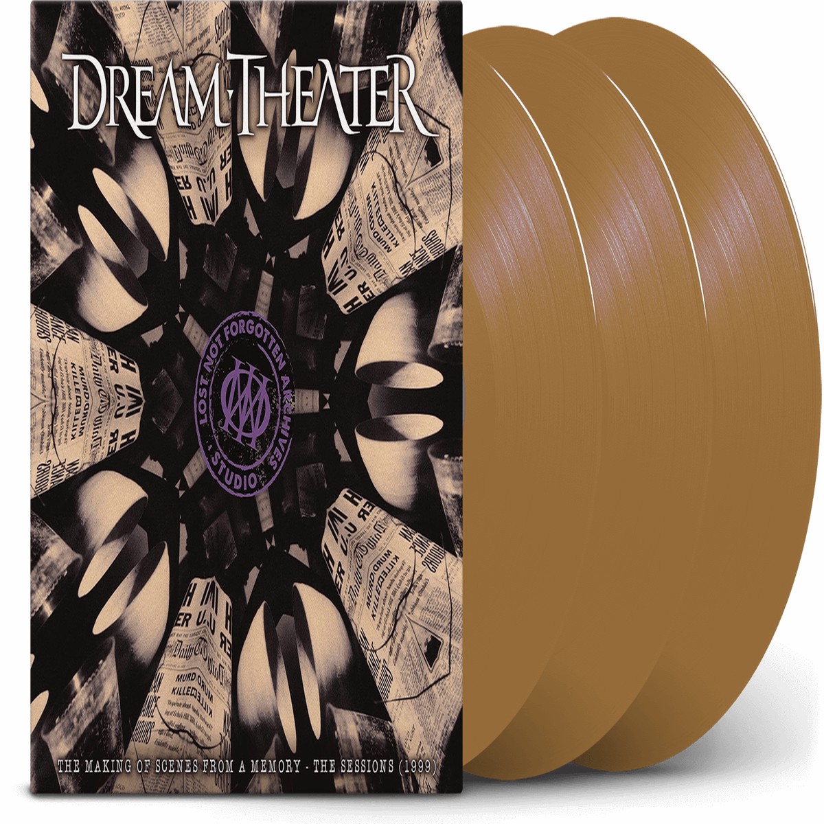 Dream Theater : Lost Not Forgotten Archives: The Making Of Scenes From A Memory – The Sessions (1999) (Gold Vinyl)