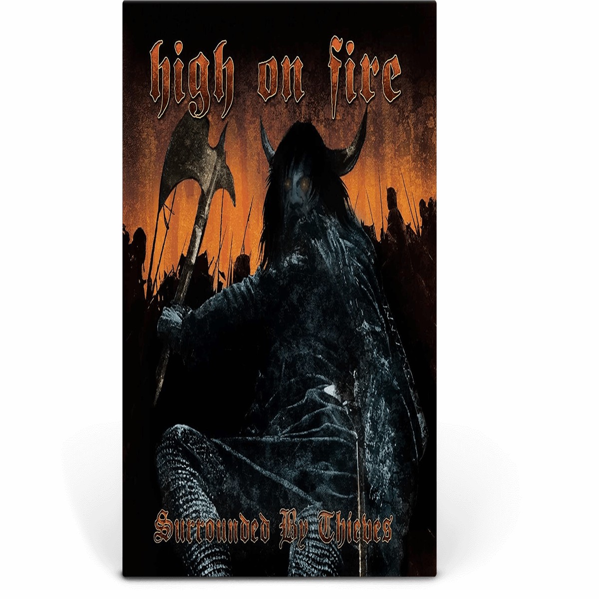 High On Fire : Surrounded By Thieves (Aqua Blue & Black Galaxy Merge Vinyl)