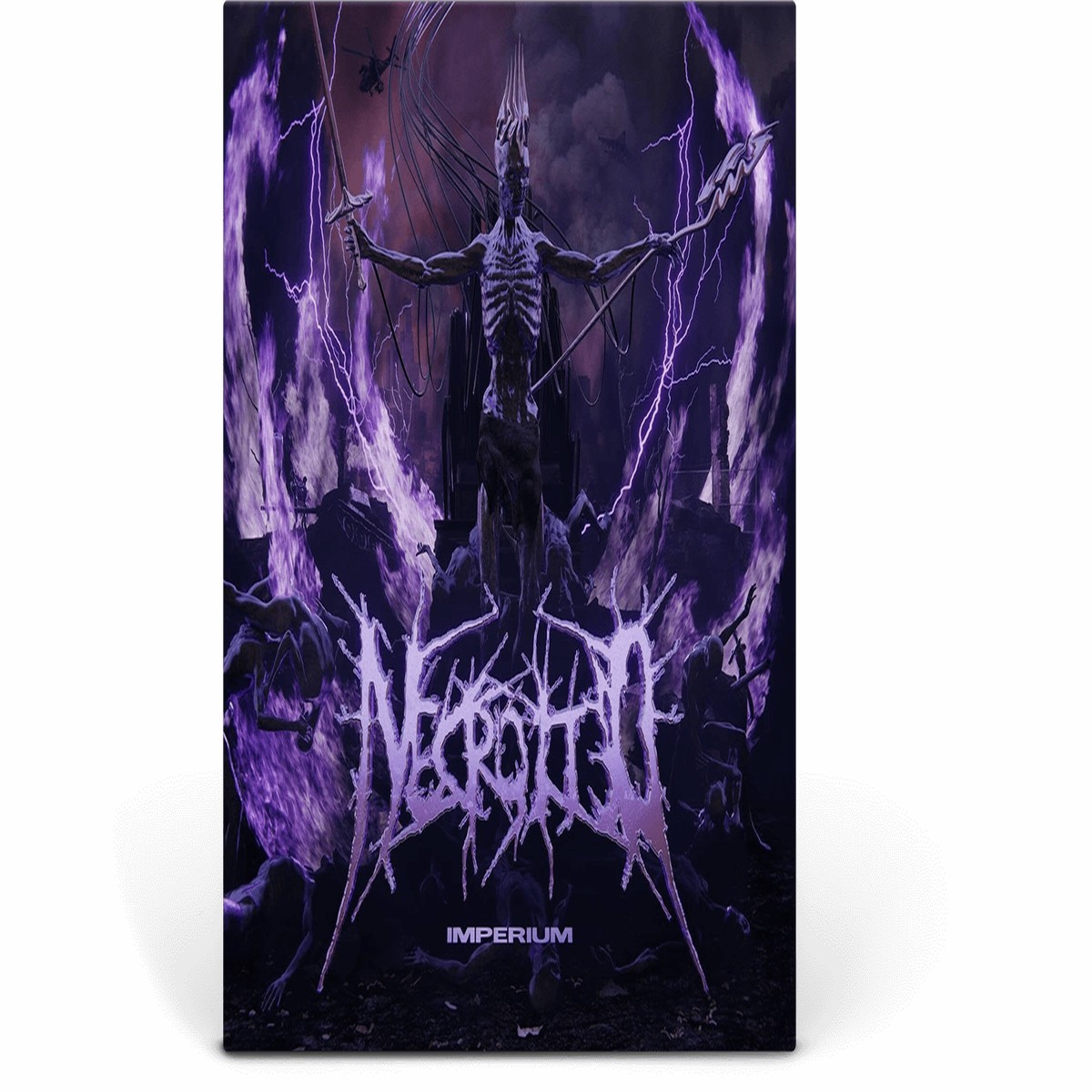 Necrotted : Imperium (Marbled Purple and White Vinyl LP)