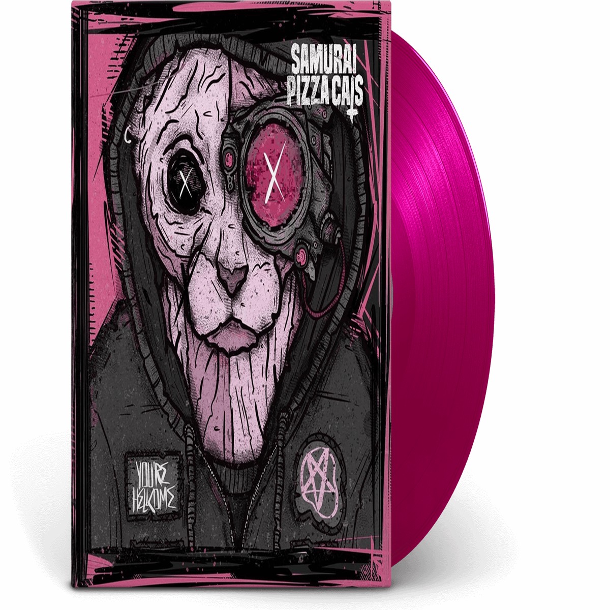 Samurai Pizza Cats : You’re Hellcome (Pink Vinyl)