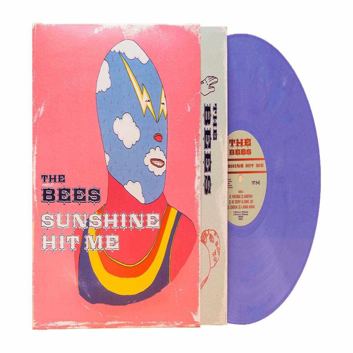 The Bees : Sunshine Hit Me (Blue Vinyl)