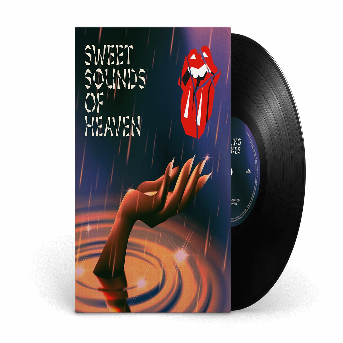 The Rolling Stones : Sweet Sounds of Heaven (10″ Single [Black – Etched B-Side])