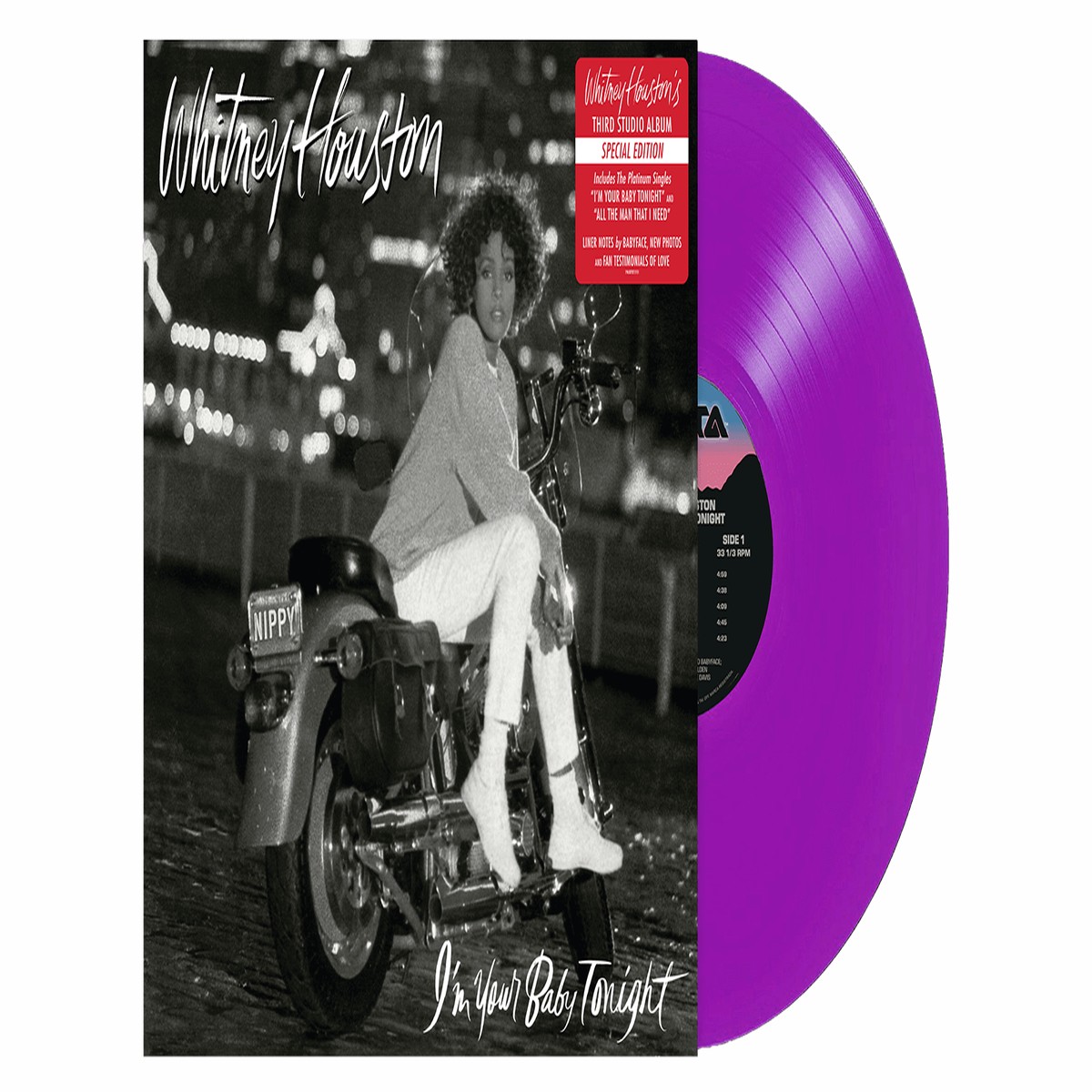 Whitney Houston : I’m Your Baby Tonight (Coloured Vinyl)