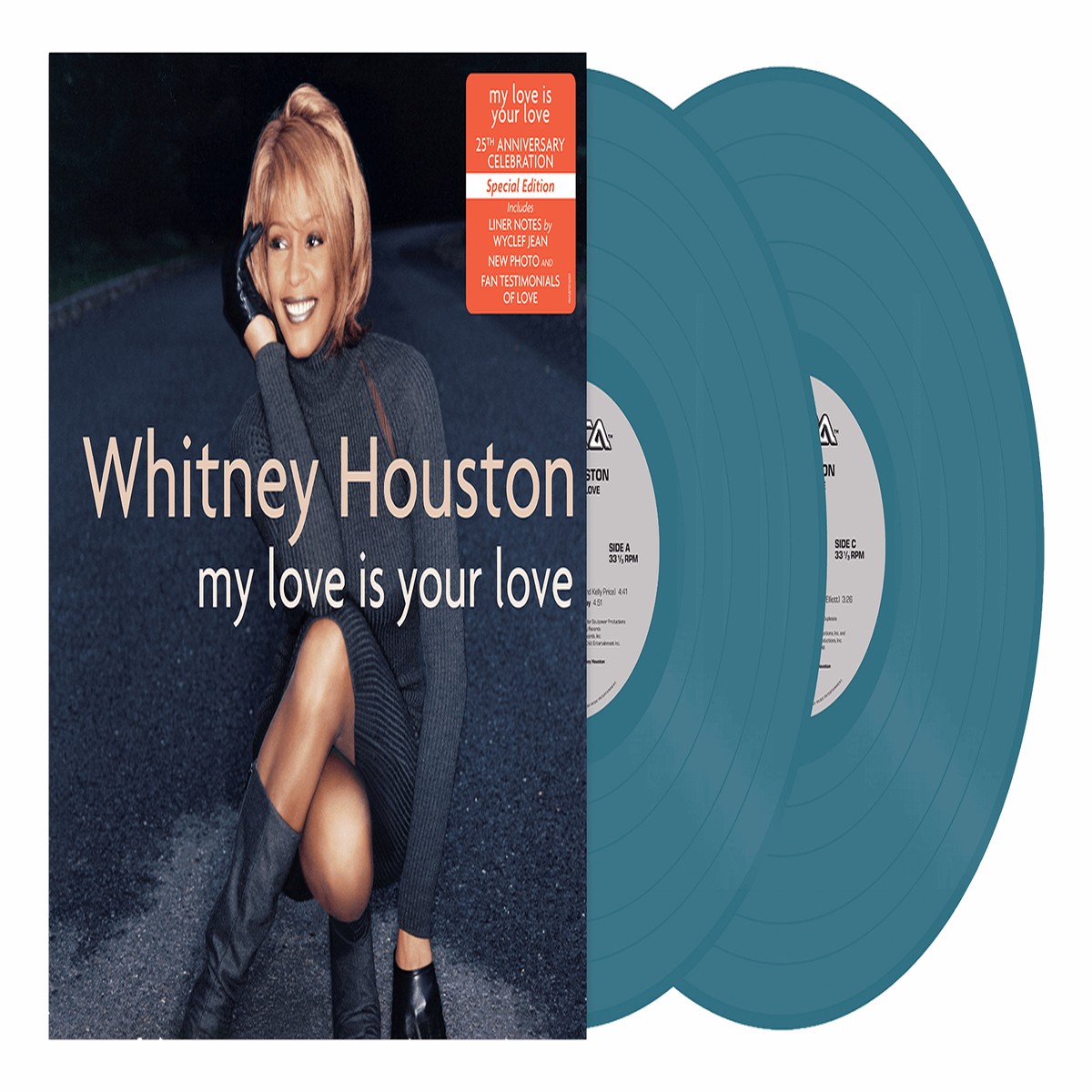 Whitney Houston : My Love is Your Love (Coloured Vinyl)