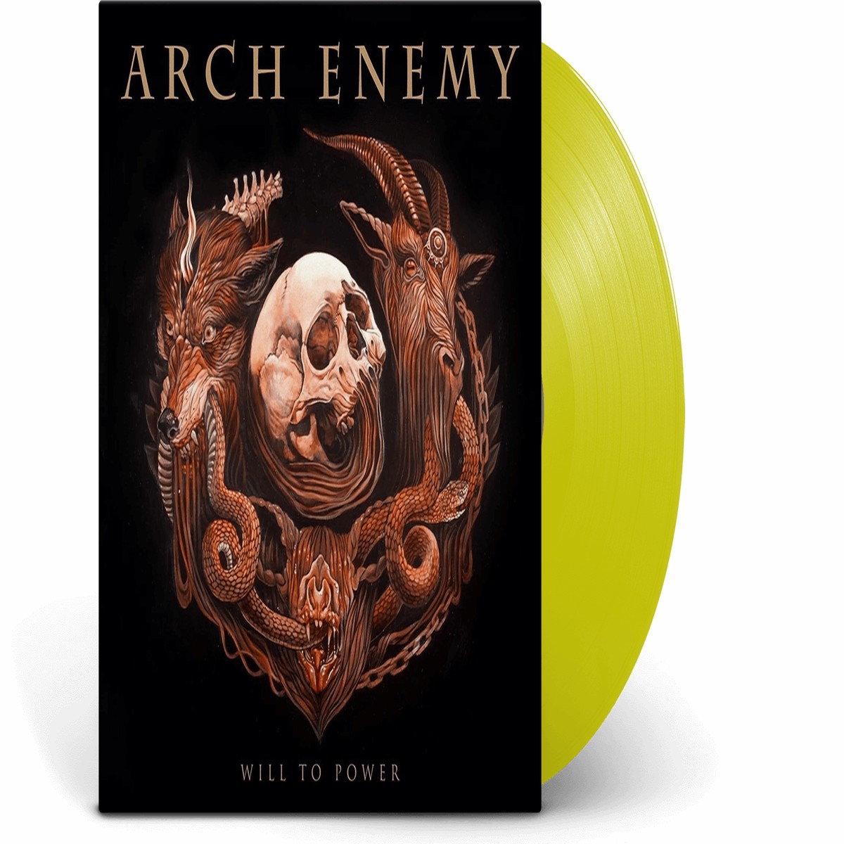 Arch Enemy : Will To Power (2023 Yellow Vinyl Reissue)