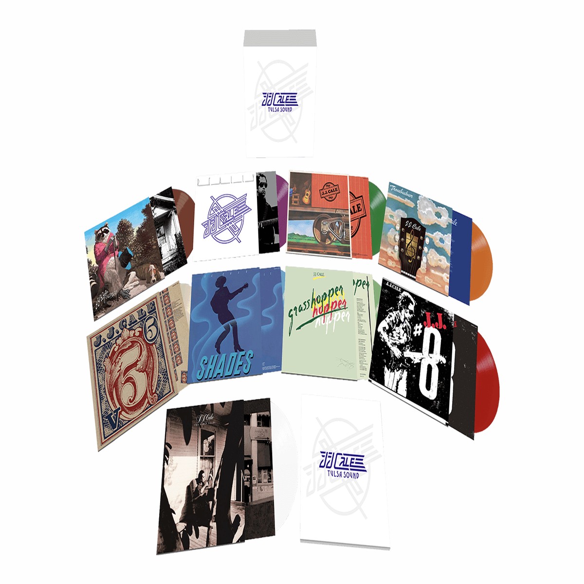JJ Cale : Tulsa Sound (Limited Edition 9 x Colour LP & Hardback Book Boxset)