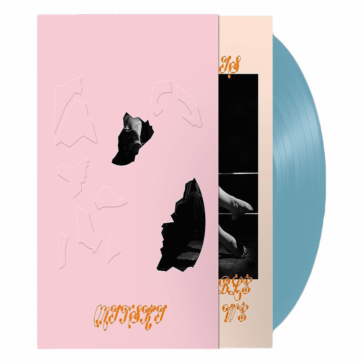 Mitski : The Land is Inhospitable and So Are We (Ltd Pink Die-Cut Slipcase, Robin Egg Blue Vinyl, Postcard set)