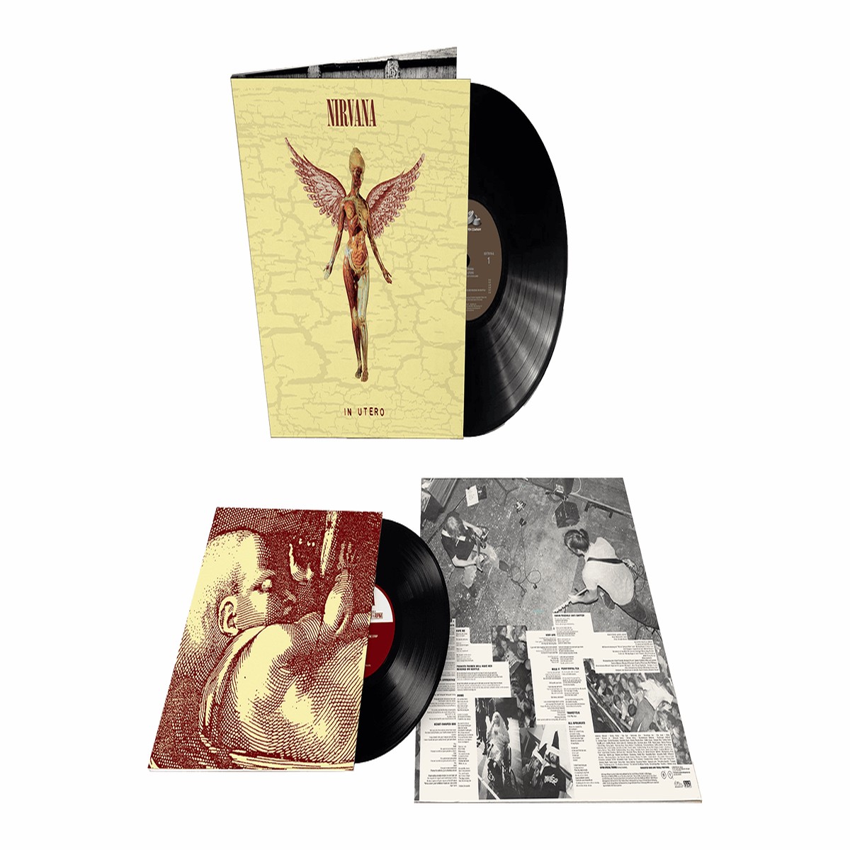 Nirvana : In Utero (1LP 180g Vinyl +10″)