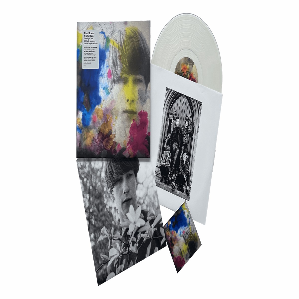 Primal Scream : Reverberations (Travelling In Time) (Clear Vinyl)