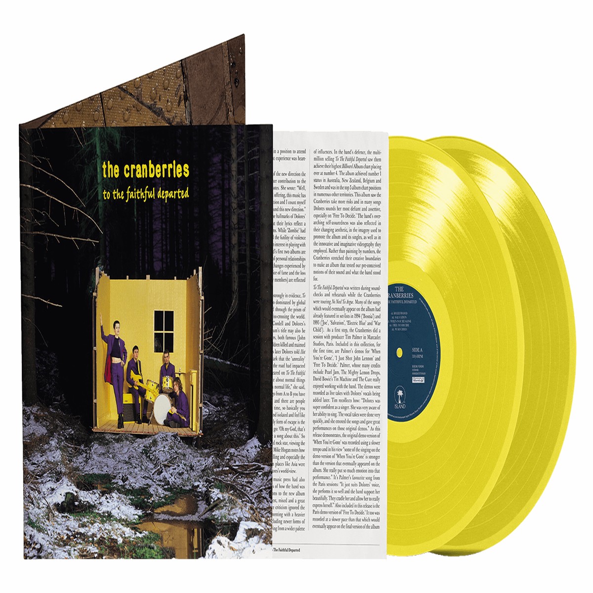 The Cranberries : To The Faithful Departed (Deluxe Remaster 2LP Set on Colour Vinyl, Exclusive to The Record Hub.com)