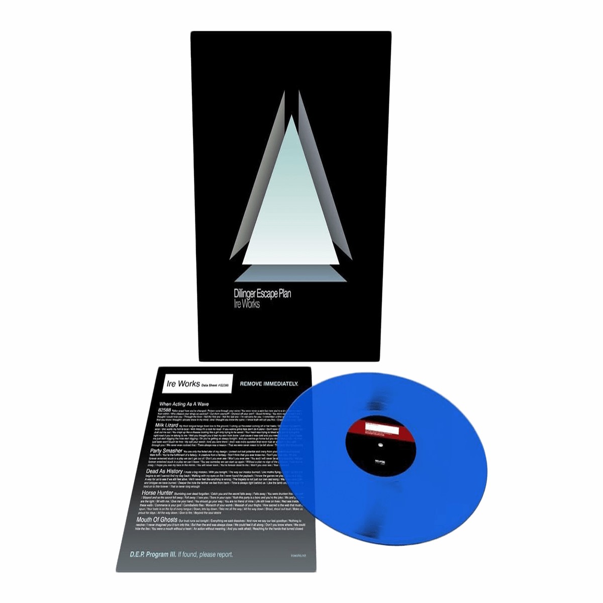 The Dillinger Escape Plan: Ire Works (Clear Blue Vinyl)