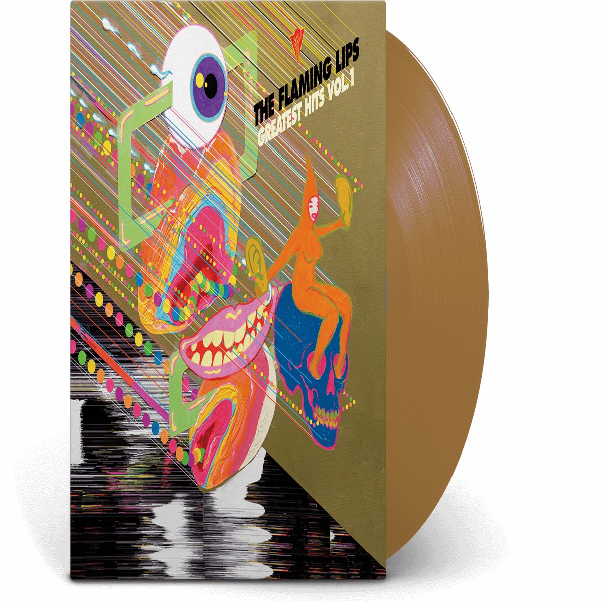 The Flaming Lips : Greatest Hits, Vol. 1 (Gold Vinyl LP)